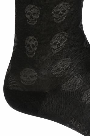 Skull motif socks, zdjęcie 2 Skull motif socks od Alexander McQueen